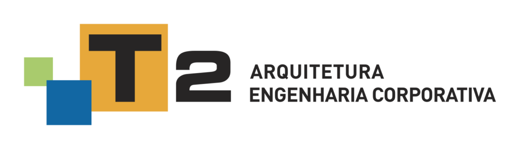 Logo T2 Arquitetura, empresa de arquitetura em São Paulo.