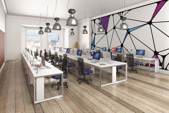 Os móveis para escritórios são os protagonista do espaço corporativo.